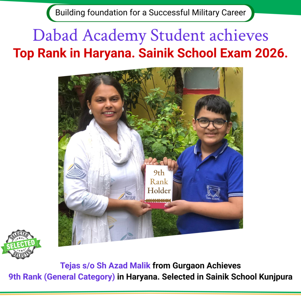 Tejas Malik Sainik School Kunjpura