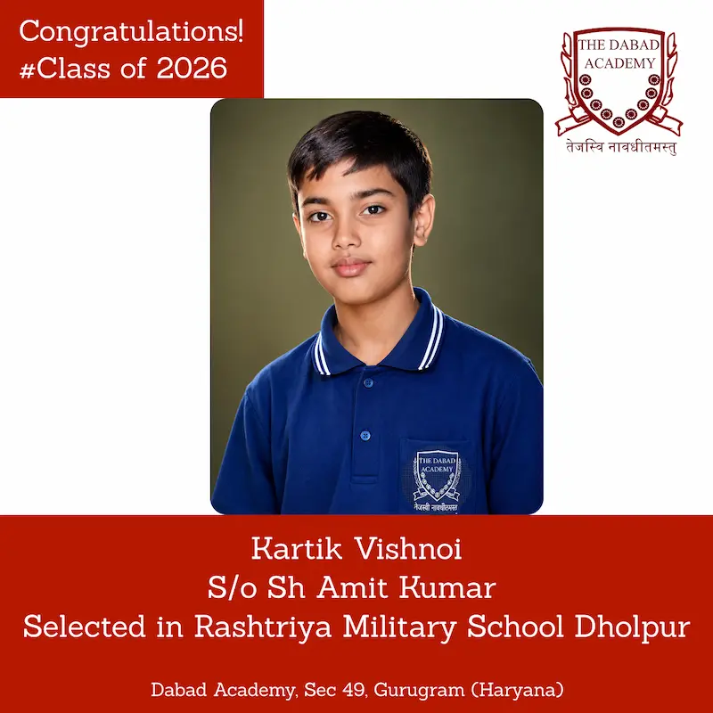 Kartik Vishnoi Military School Dholpur