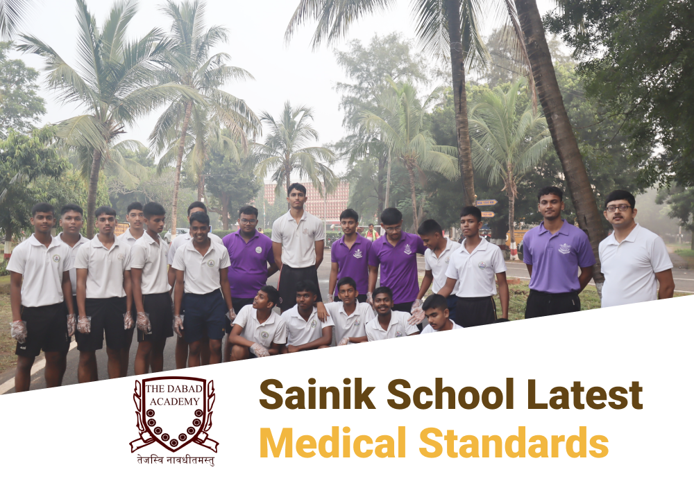 Sainik School Medical Standards